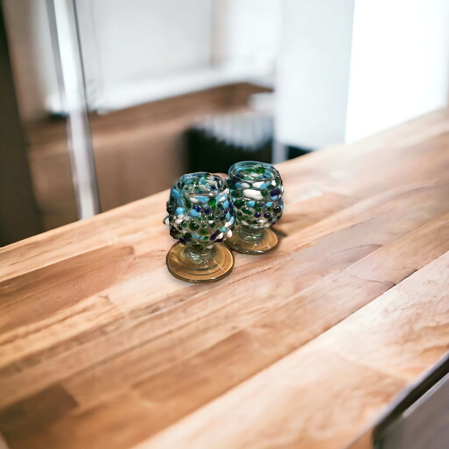 Mexican Artisan Shot Glass | Handcrafted Design